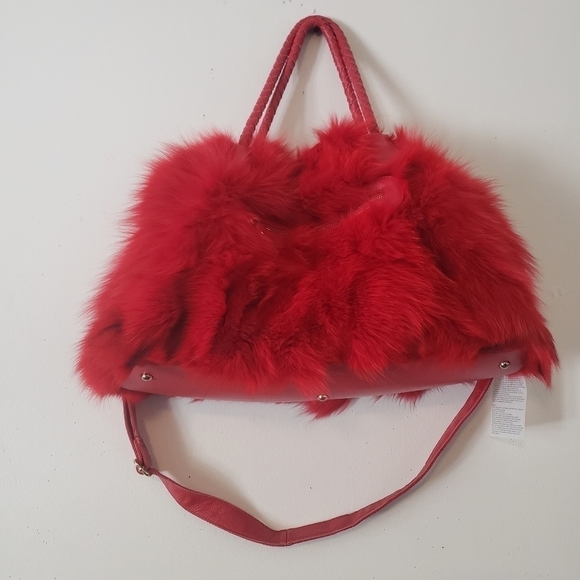 HP Fur And Leather Bag - Picture 1 of 16